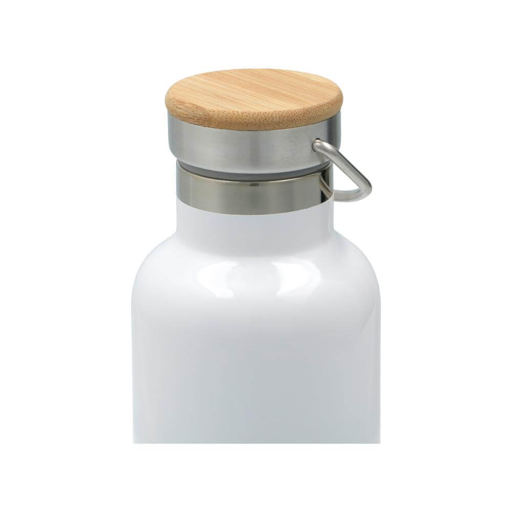 Photo printable Thermos Bottle 750 ml / 25oz - Bamboo lid With Handle
