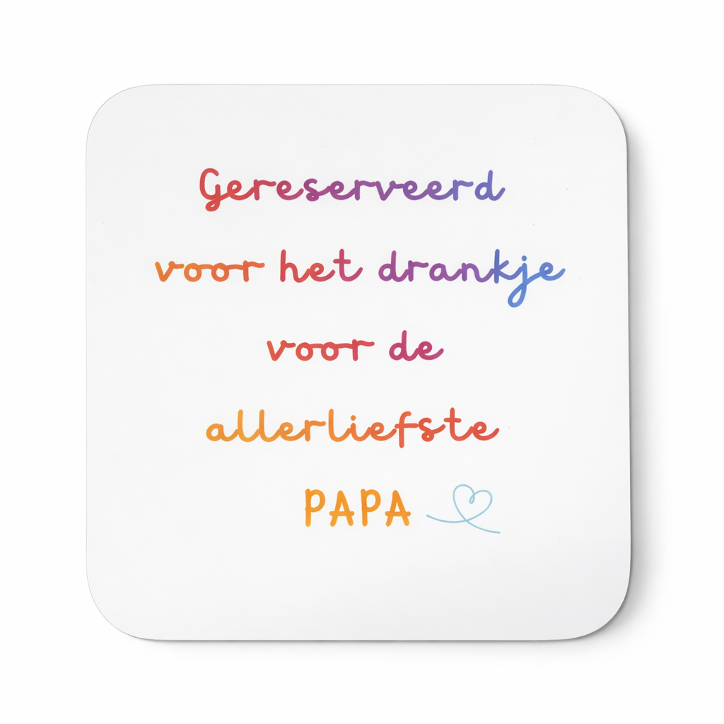 Glossy Personalized Coaster 2pcs