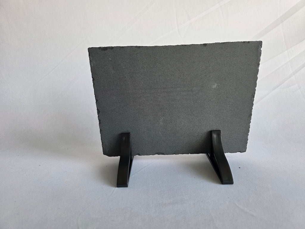 Photo printable slate with stand 18.5cmx13.5cm