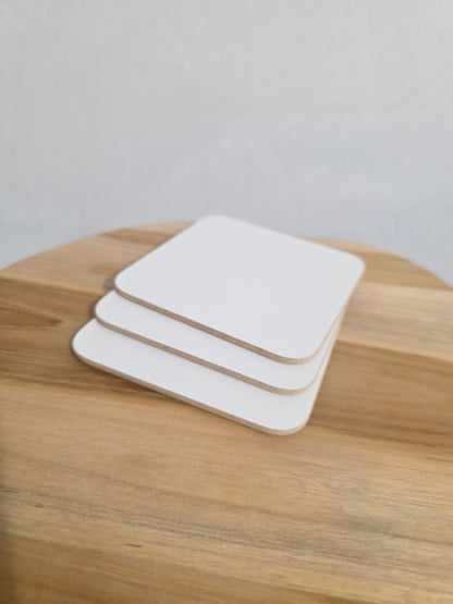 Glossy Personalized Coaster 2pcs