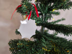 Snowflake acrylic ornament 2pc