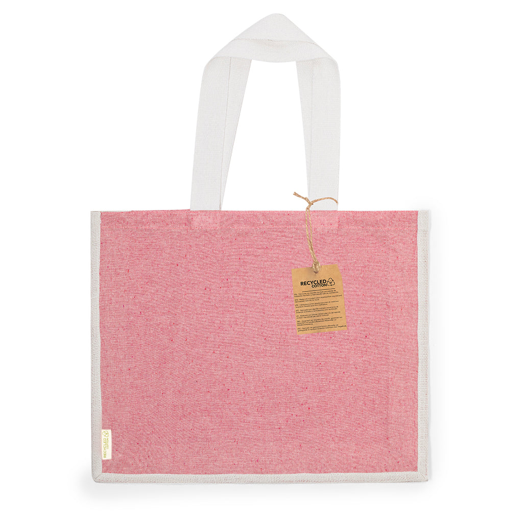 Talara Colored Cotton and jute bag 140gsm
