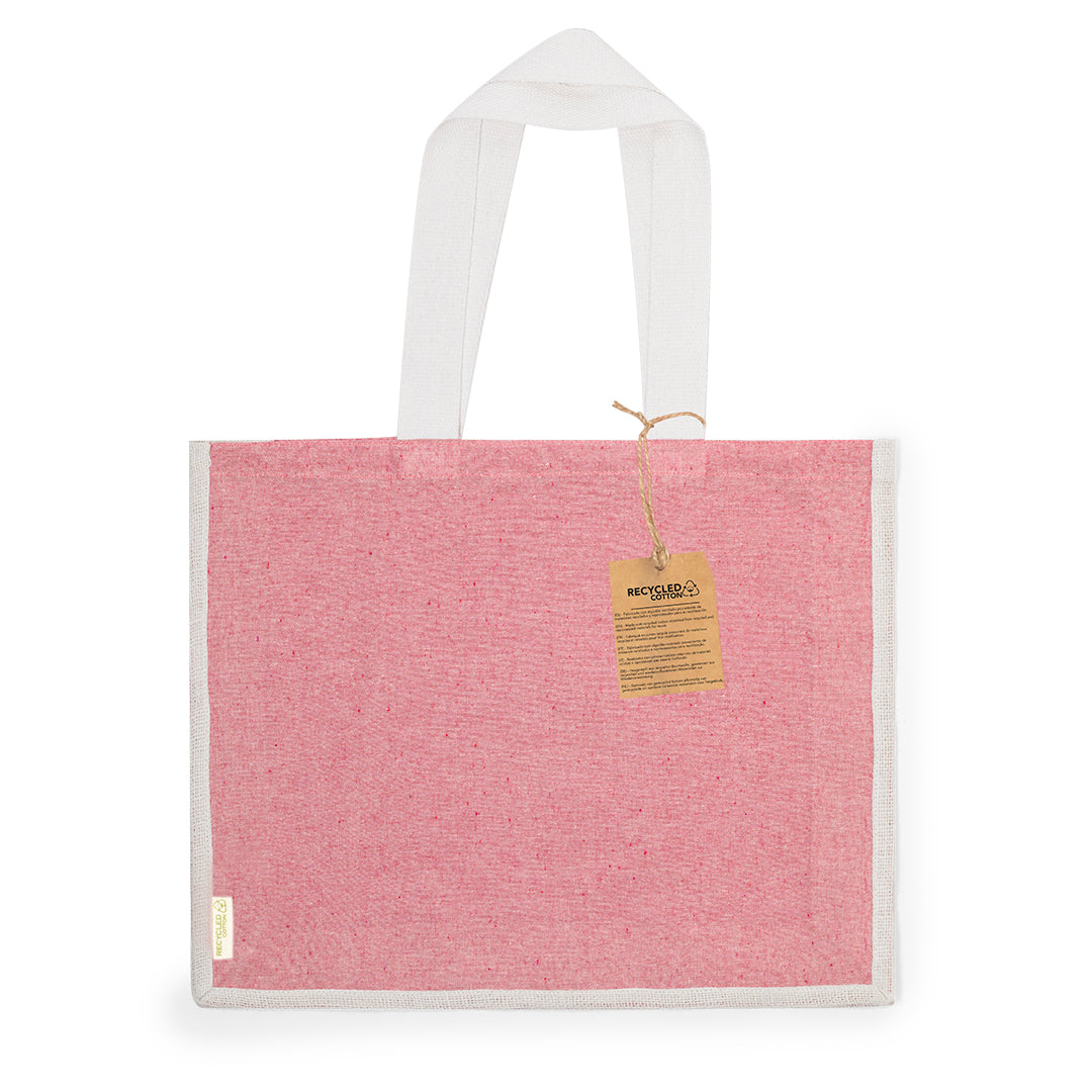 Talara Colored Cotton and jute bag 140gsm