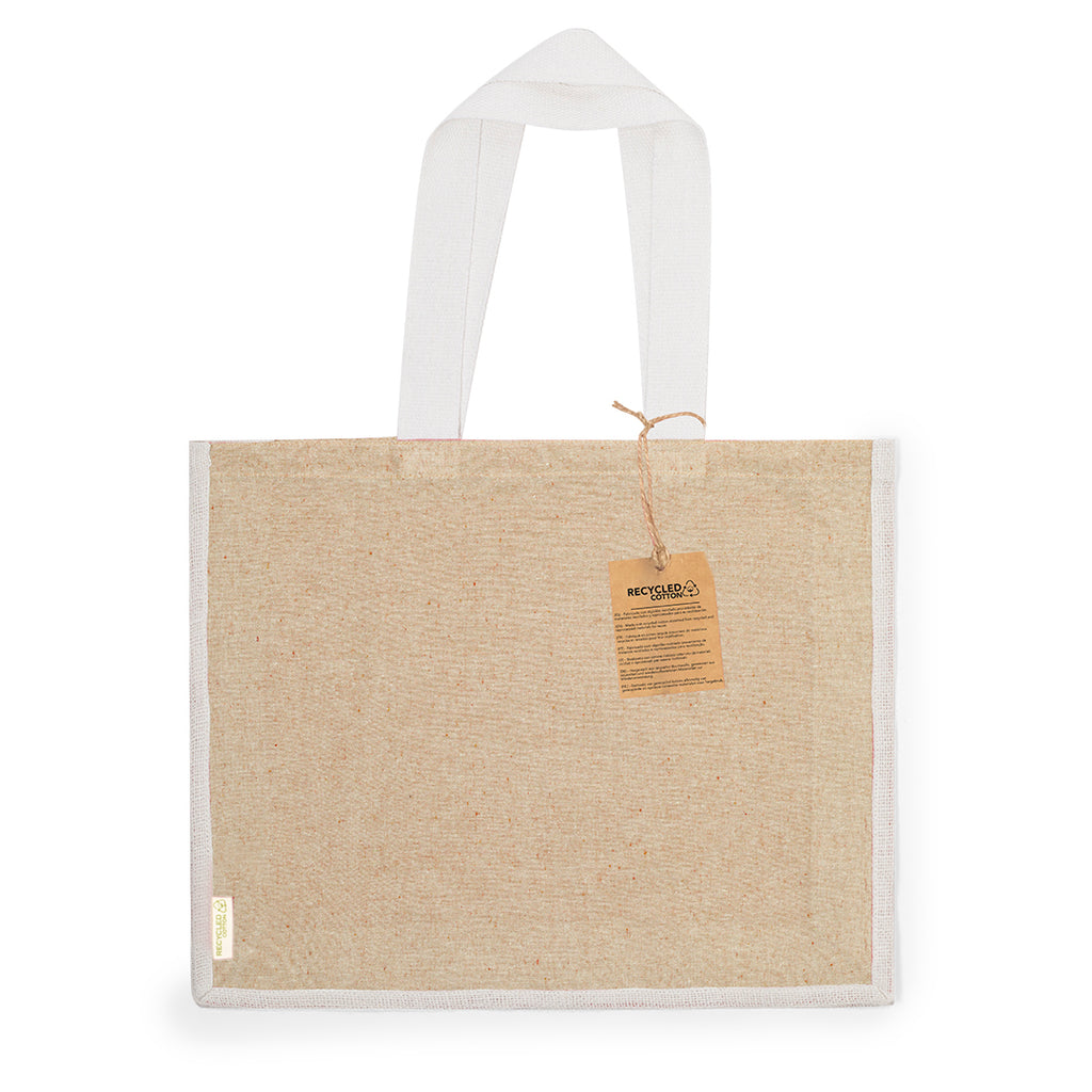 Talara Colored Cotton and jute bag 140gsm