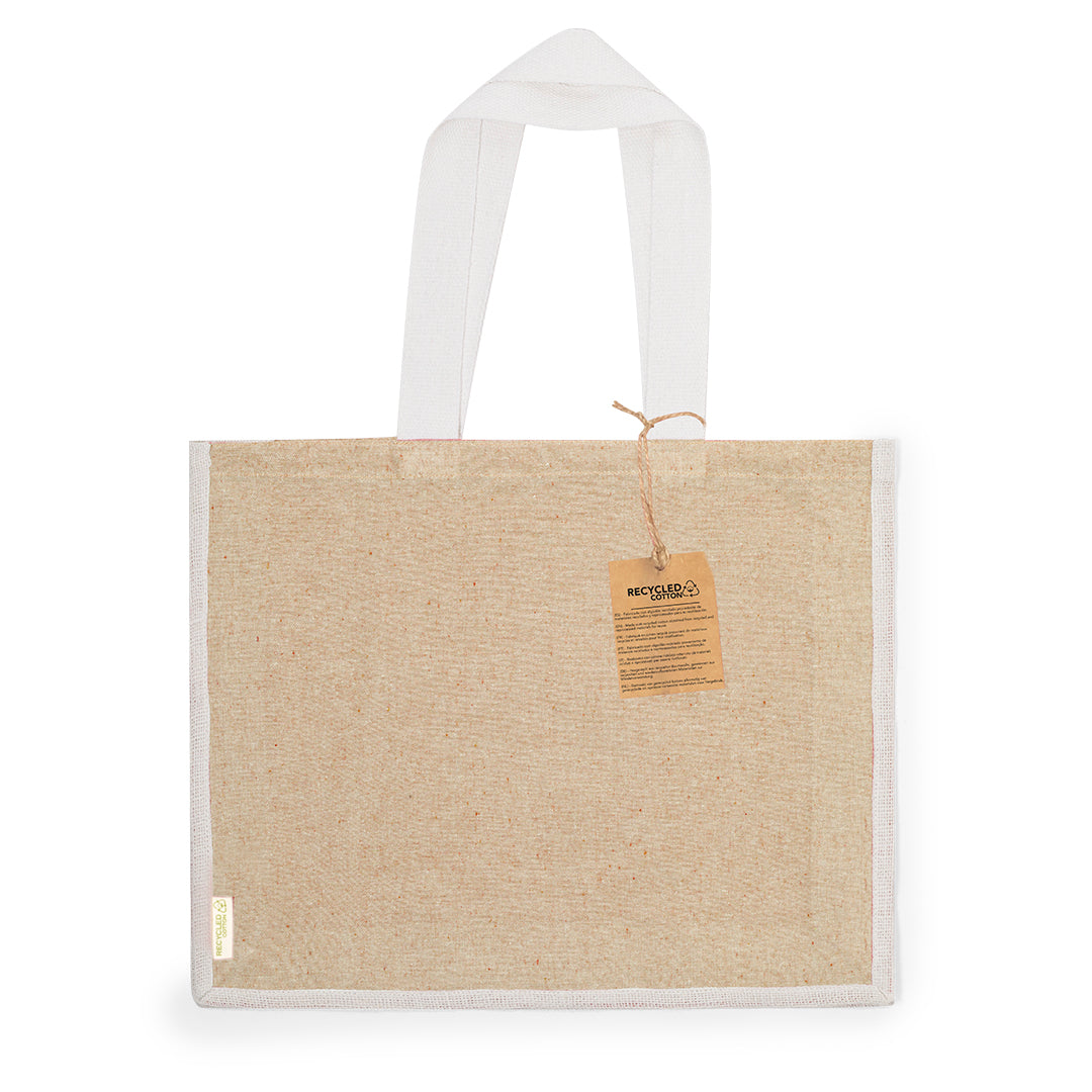 Talara Colored Cotton and jute bag 140gsm