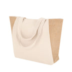 Sharma jute and cotton bag zipped 360gsm
