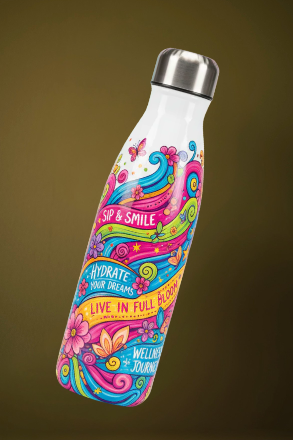 Photo printable  Thermos Bottle 500 ml / 17oz