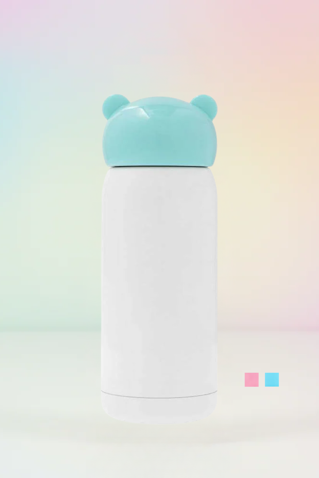 Kids bottle with photoprinting and color lids