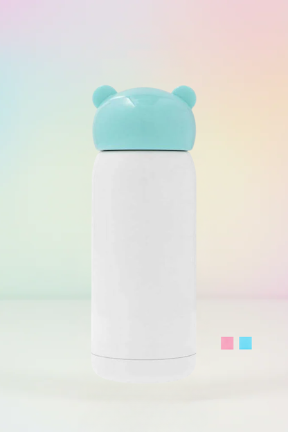 Customised Banana & Strawberry Text Kids Bottle