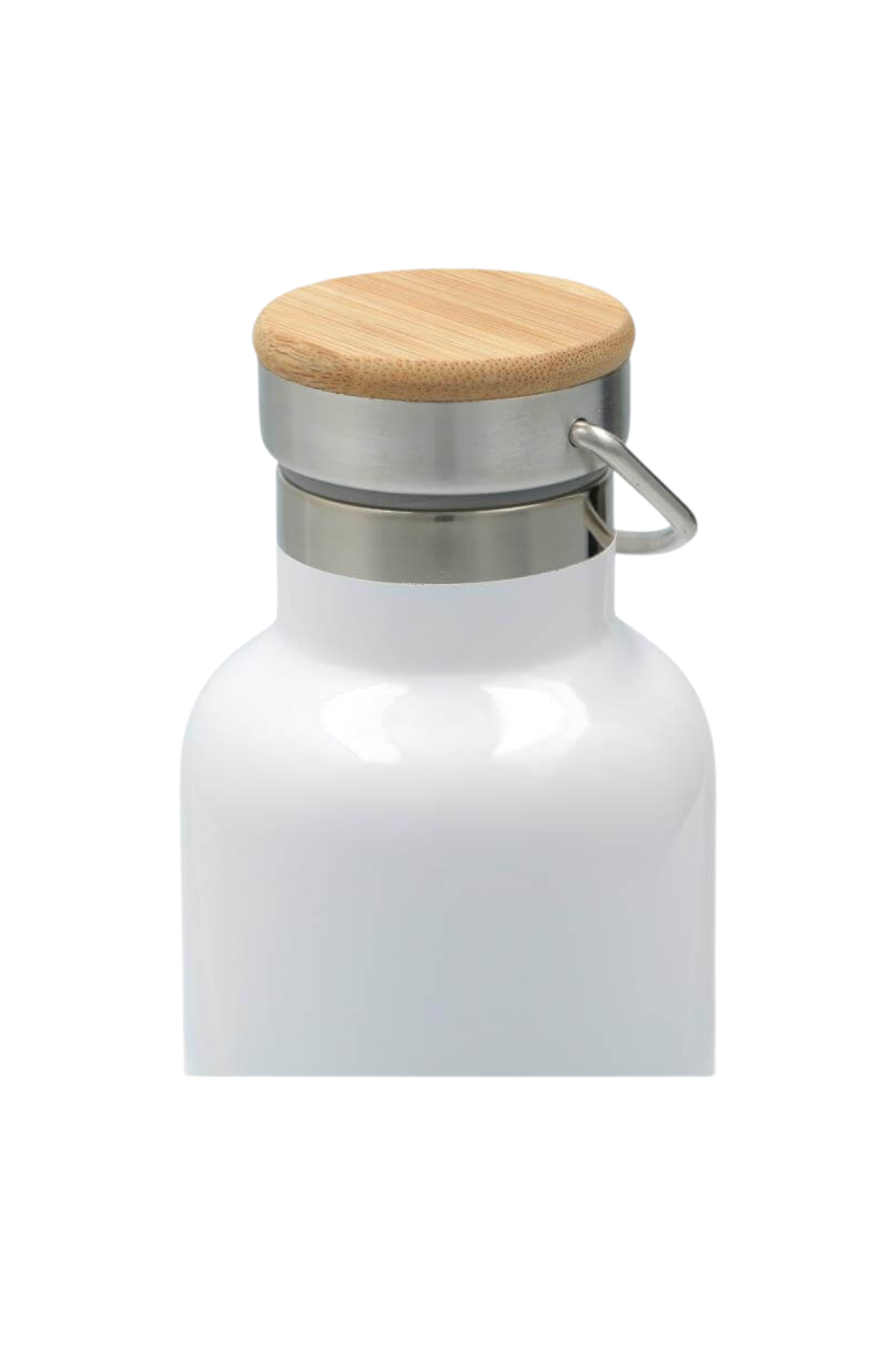 Tiset - 500 Ml stainless steel bottle with bamboo lid