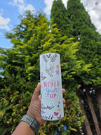 Photo printable Thermos Bottle with metal straw 590 ml / 20oz