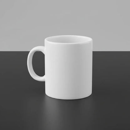 The Freestyle 360° Mug - Upload your own full-wrap art - White
