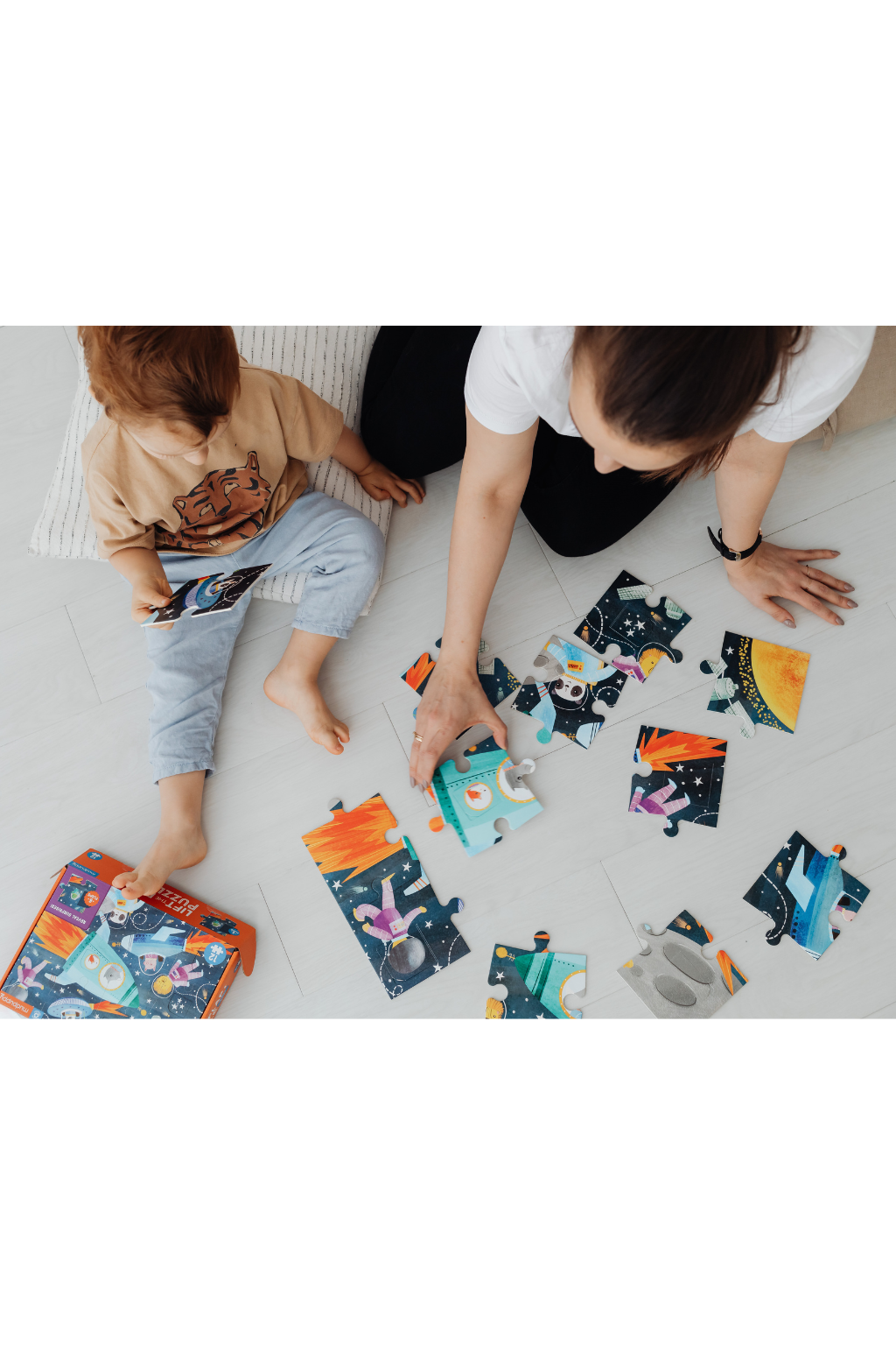 Customized Puzzles made with Card board