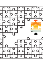 Customized Puzzles made with Card board