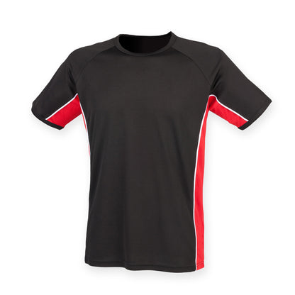 Round Neck Panel Sports Tees