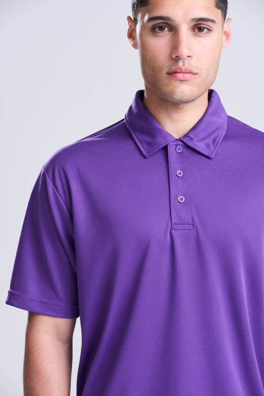 Cool Net Polo T-shirt Adult Single Color