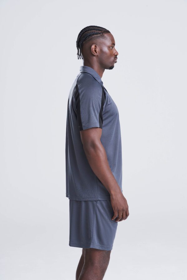 Multicolor Sports Polo - Adult