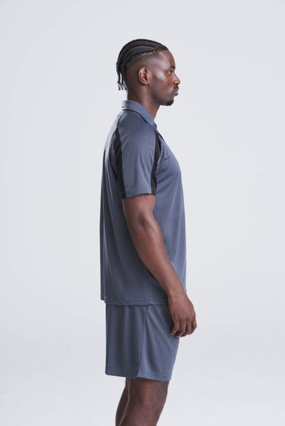 Multicolor Sports Polo - Adult