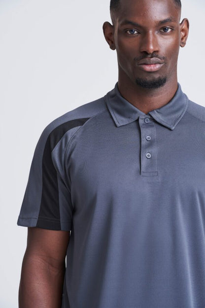Multicolor Sports Polo - Adult