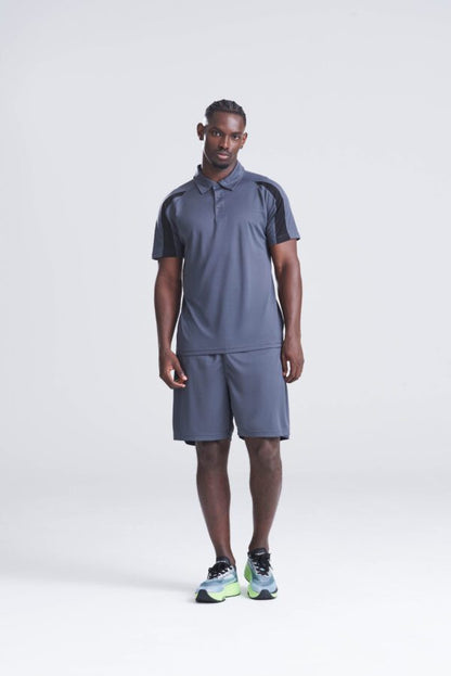 Multicolor Sports Polo - Adult