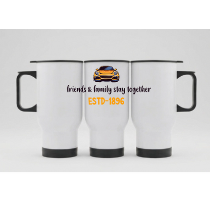 Car tumbler - With car Quote & Year - Custom print