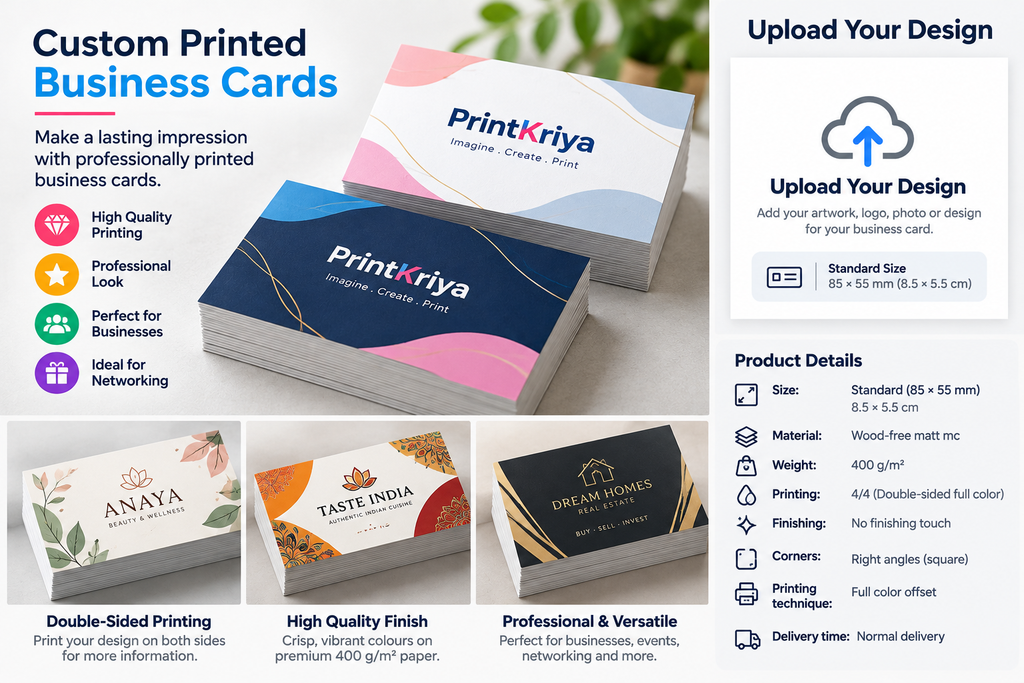 Custom Printed Business Cards