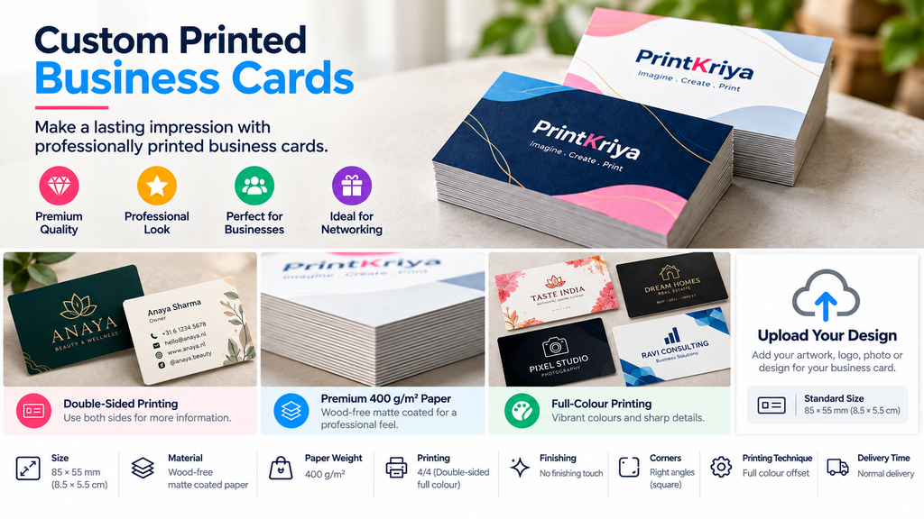 Custom Printed Business Cards