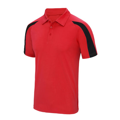 Multicolor Sports Polo - Adult
