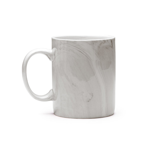 Norval - 350 ml Ceramic mug with a marble finish