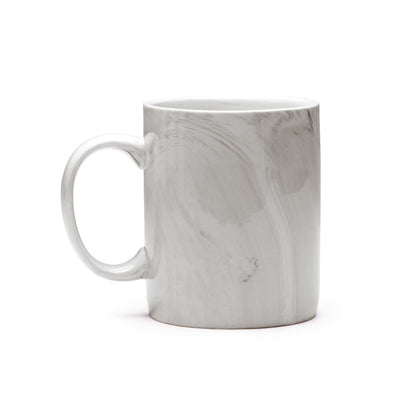 Norval - 350 ml Ceramic mug with a marble finish