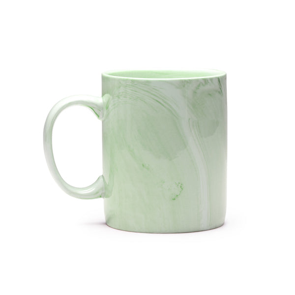 Norval - 350 ml Ceramic mug with a marble finish