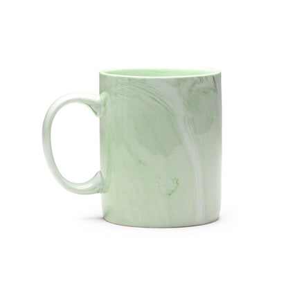 Norval - 350 ml Ceramic mug with a marble finish