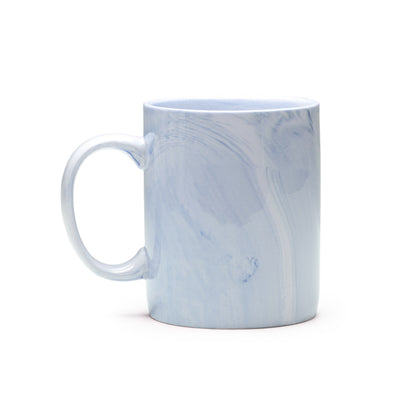Norval - 350 ml Ceramic mug with a marble finish