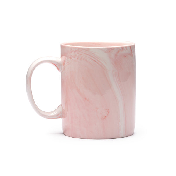 Norval - 350 ml Ceramic mug with a marble finish