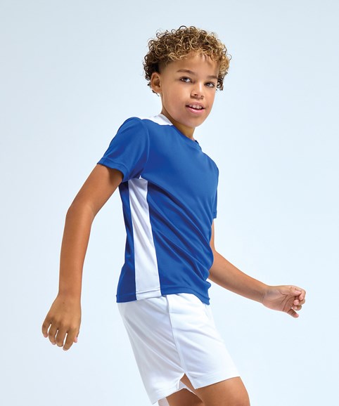 Kids contrast performance t-shirt