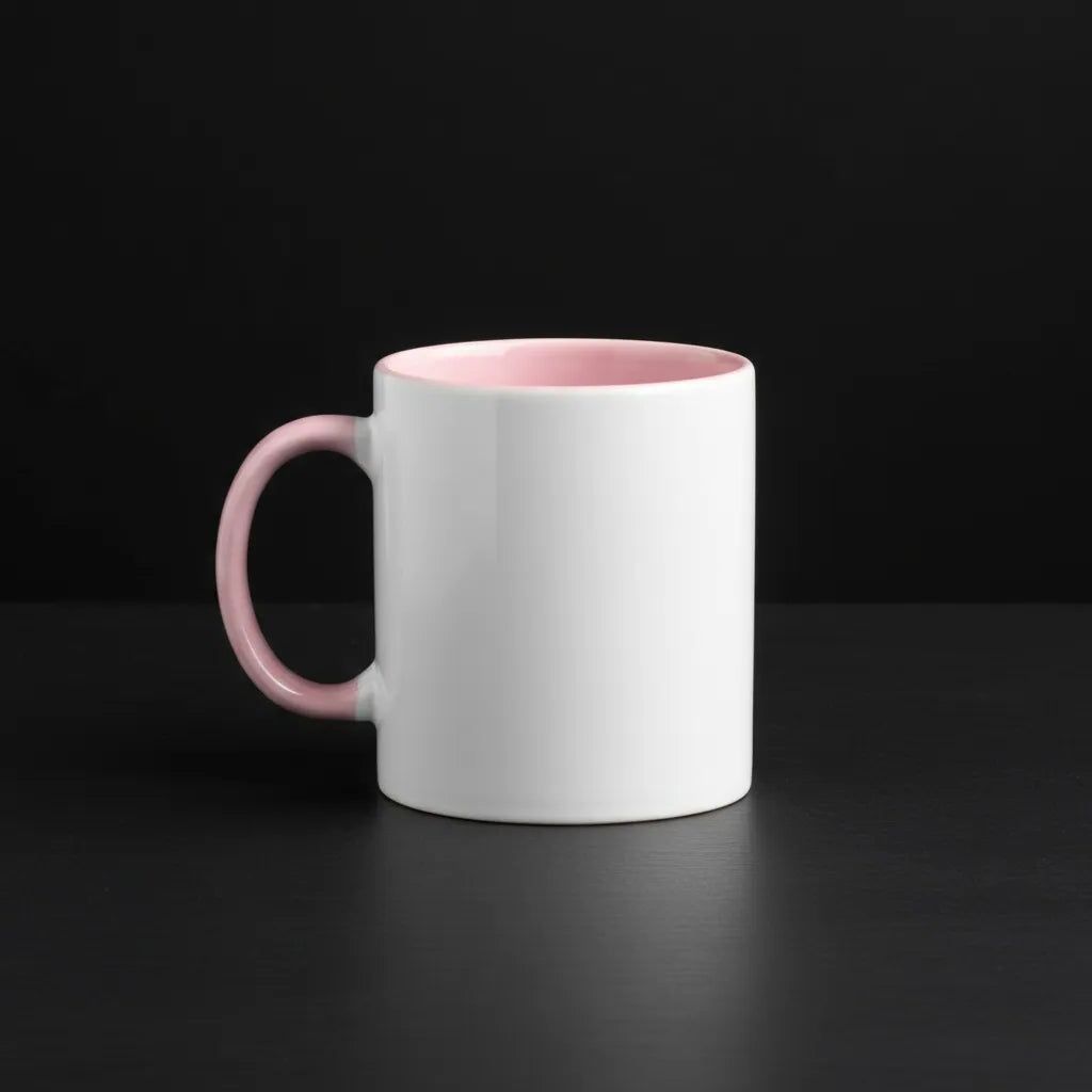 First My Mother forever my friend - 330 ml ceramic Pink mug - custom