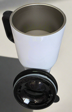 Printable Stainless steel car Coffee tumbler - fits in car cup holder