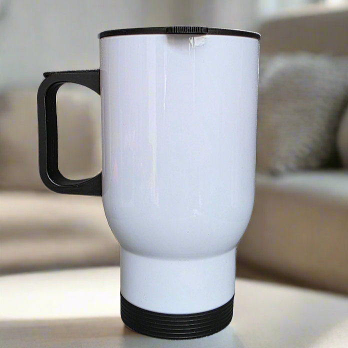 Printable Stainless steel car Coffee tumbler - fits in car cup holder