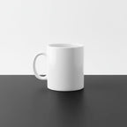 The Freestyle 360° Mug - Upload your own full-wrap art - White