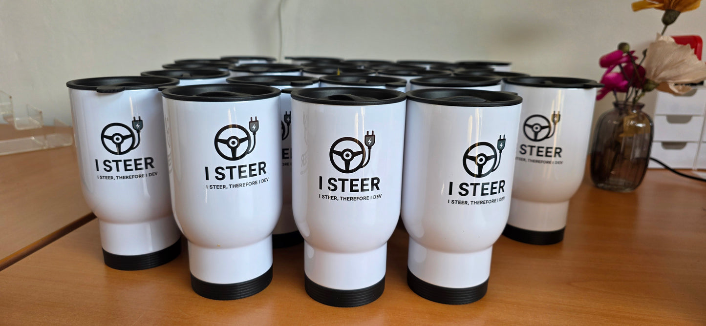 Car tumbler - With car Quote & Year - Custom print