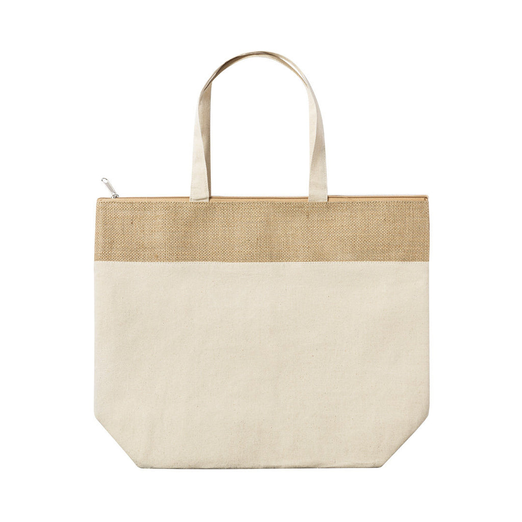 Jute and cotton Thermel Linax zipped
