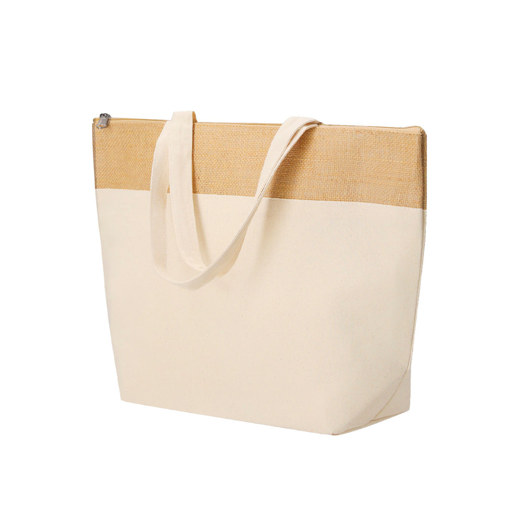 Jute and cotton Thermel Linax zipped