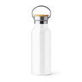 Tiset - 500 Ml stainless steel bottle with bamboo lid