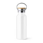 Tiset - 500 Ml stainless steel bottle with bamboo lid