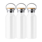 Tiset - 500 Ml stainless steel bottle with bamboo lid