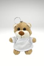 Keychain Plush Bear with T-Shirt - 10 cm