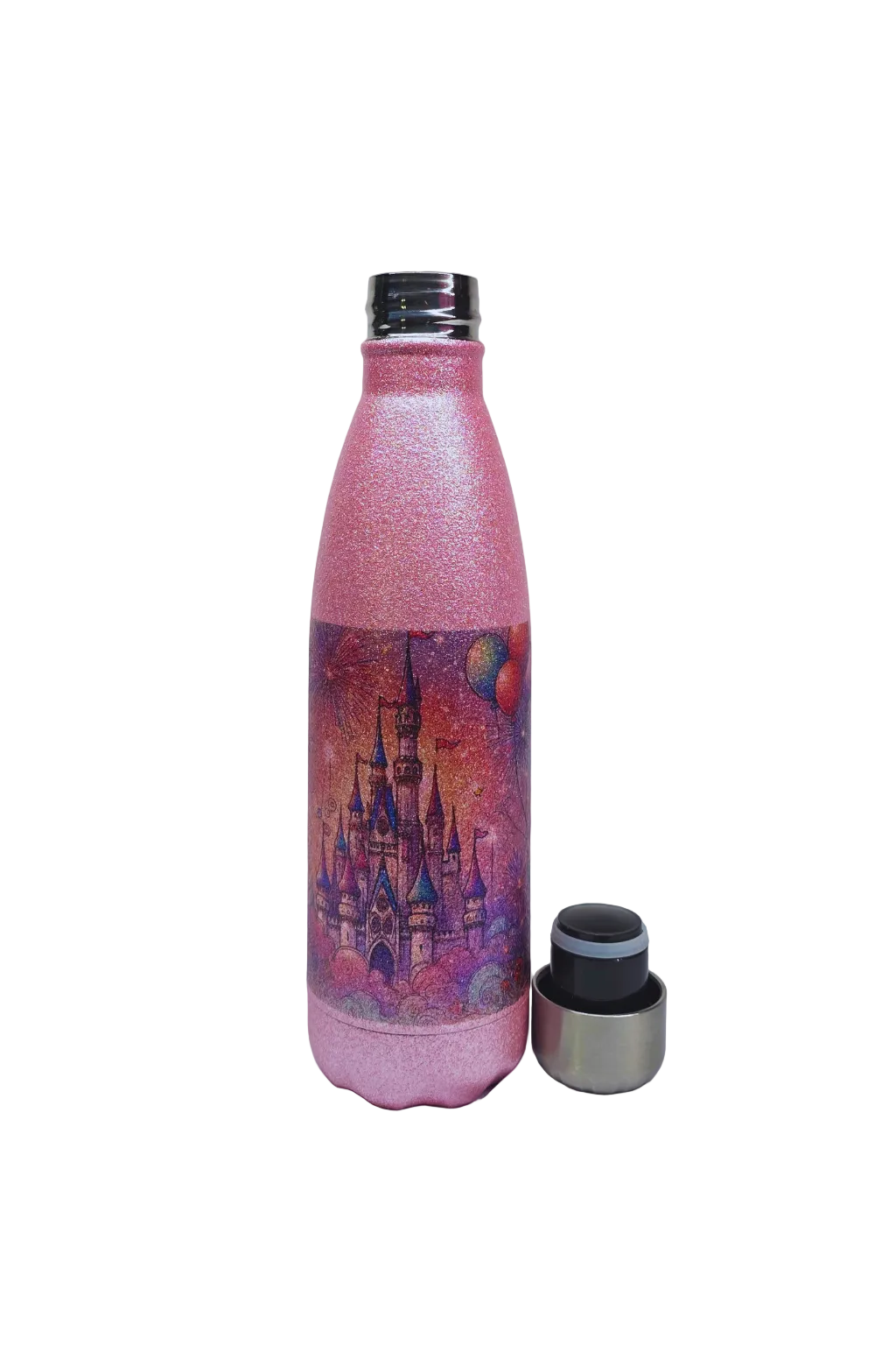 Photo printable  Thermos Bottle 500 ml / 17oz -Glitter