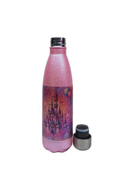 Photo printable  Thermos Bottle 500 ml / 17oz -Glitter