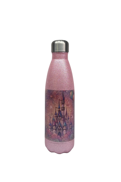 Photo printable  Thermos Bottle 500 ml / 17oz -Glitter