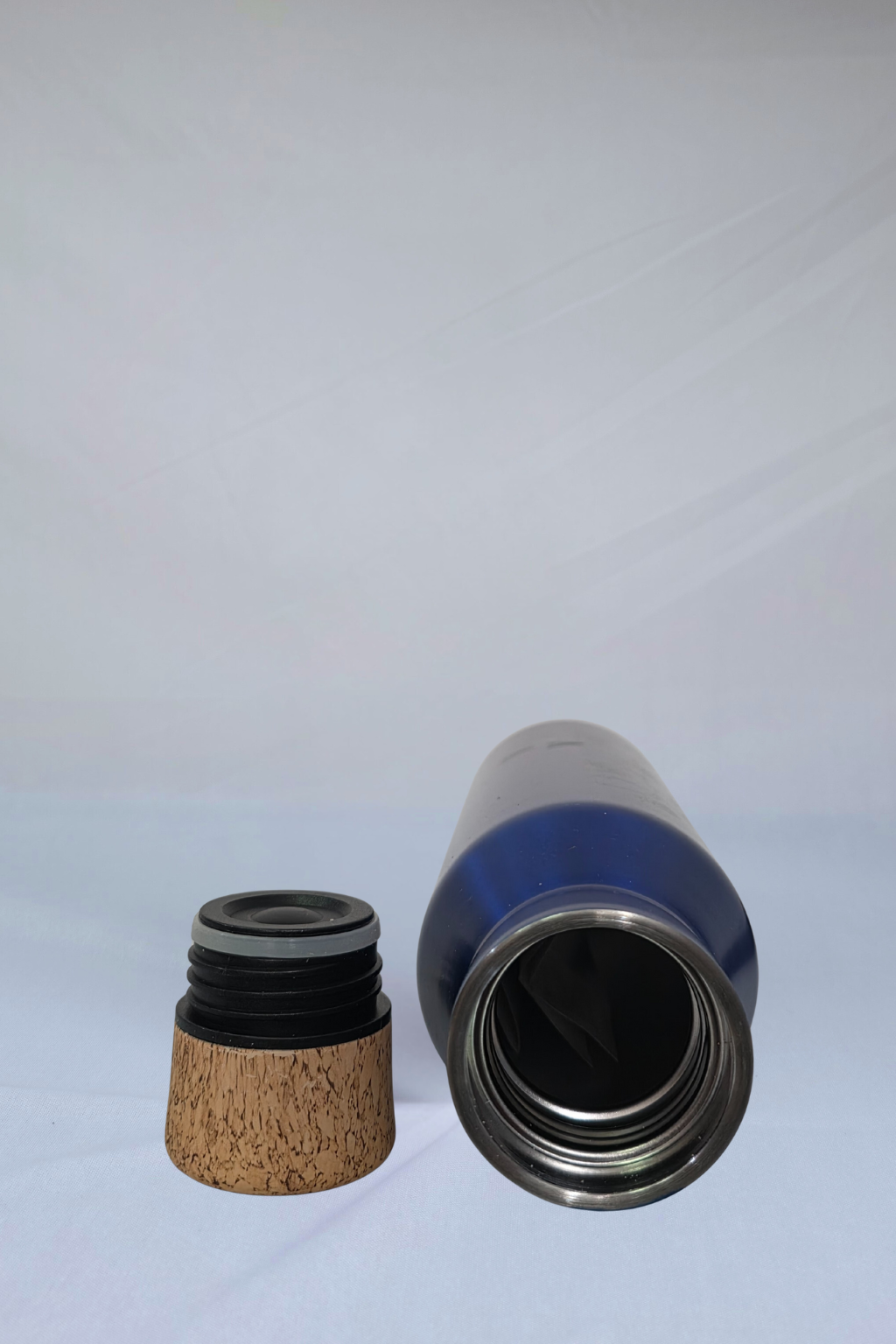 Engraved Stainless steel insulated water bottle with cork screw  24h Hot & cold